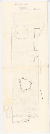 Garten Koch, Potsdam-Babelsberg: Lageplan mit Gartenplan