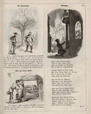 "Die Herrenbirne" "Alles hat seinen Zweck" "Ständchen"