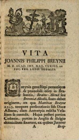 Gottfried Reyger Soc. Phys. Ged. Secretarii Tentamen Florae Gedanensis Methodo Sexuali Adcommodatae [!], 2. Adcessit Ioannis Philippi Breynii Vita Et Christiani Menzelii Centuria Plantarum Gedanensium