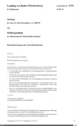 Drucksachen 5251-5350: Anträge, Anfragen, Gesetzentwürfe