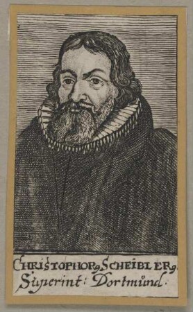 Bildnis des Christophor Scheibler