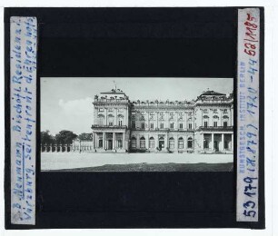 Würzburg, Residenz : Außenansicht, Ehrenhof, N-Seite