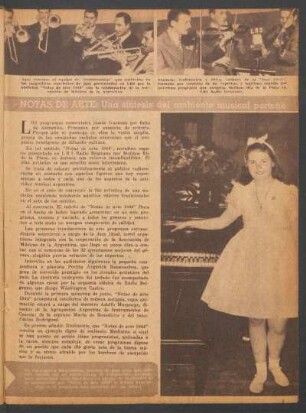 Notas de arte: Una síntesis del ambiente musical porteño