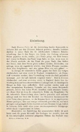 Die mechanische Aufbereitung von Erzen und mineralischer Kohle in ihrer Anwendung auf typische Vorkommen, 1. Die Aufbereitung der mineralischen Kohle