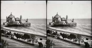 Nizza. Jetée-Promenade, Strand und Promenade des Anglais