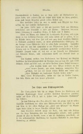 IV.3 Zur Lehre vom Lichtungsbetrieb