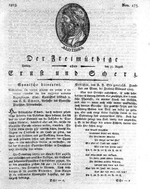 Nro. 173, Freitag den 30. August