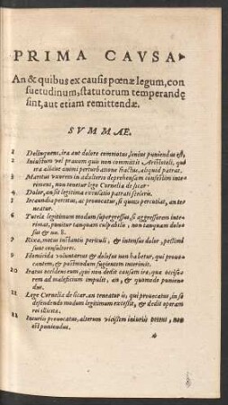 Prima Causa.