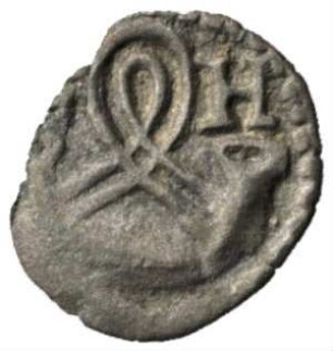 Fundmünze, Pfennig (einseitig), o. J. (1593-1608)