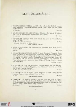 Alte Ölgemälde (Nr. 1-24)