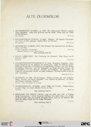 Alte Ölgemälde (Nr. 1-24)