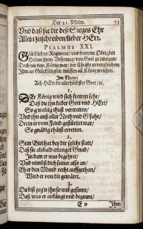 Psalmus XXI. - Psalmus XXX.