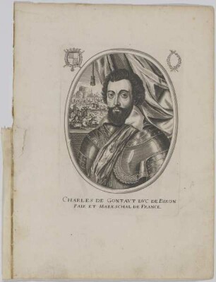 Bildnis des Charles de Gontavt de Biron
