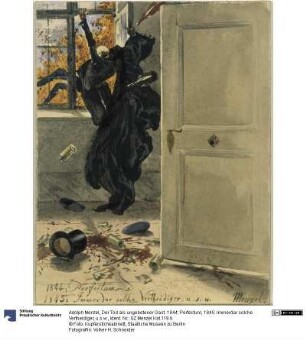 Der Tod als ungebetener Gast. 1844: Perfectum; 1845: Immerdar solche Vertheidiger, u.s.w.