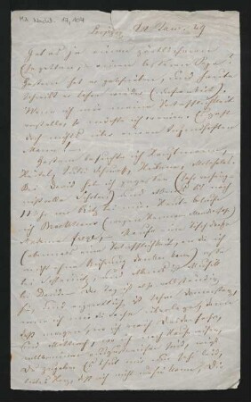 Brief an Albertine Mendelssohn-Bartholdy : 22.01.1849