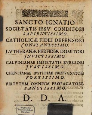 Decas errorum de lutherana et calviniana iustificatione