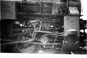 Reutlingen, Lok Nr. 97 501, Adhäsions- und Reibungstriebwerk, von der Maschinenfabrik Esslingen erbaut