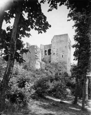 Jena-Lobeda, Ruine der Lobdeburg