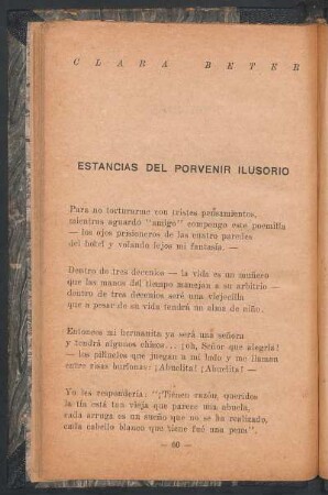 Estancias del Porvenir Ilusorio