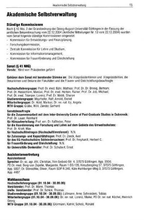 Akademische Selbstverwaltung
