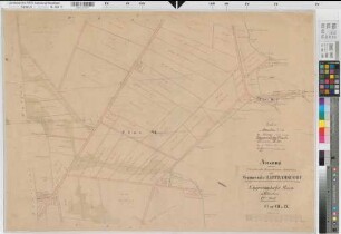 Haltern (Haltern), Teilung der Lippramsdorfer Mark, Bl.4 Brouillonkarte Flur 7,9