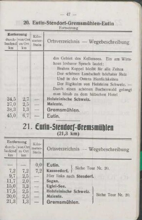 18. Eutin - Gremsmühlen - Malente