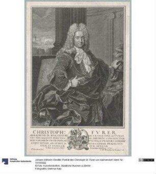 Porträt des Christoph VII. Fürer von Haimendorf