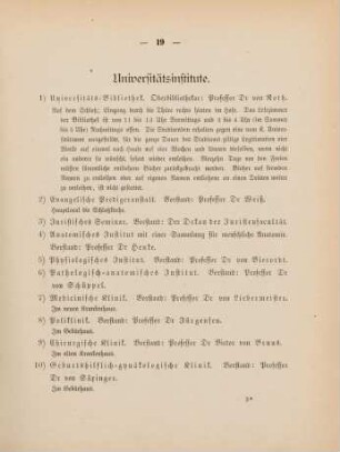 19-22, Universitätsinstitute