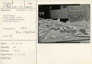 Technische Universität Berlin Ideenwettbewerb zum Ausbau des Stammgeländes: Ansicht OSO Zoo