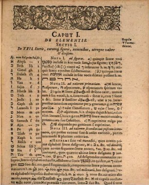 Hebraismus, Chaldaismus Targumico-Talmudico-Rabbinicus & Syriasmus, ad harmoniam atqve compendium redacti : Accesserunt præcipui lingvæ sanctæ idiotismi e Glassio in Tabulam digesti
