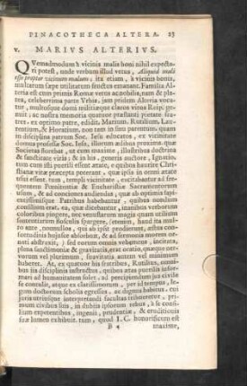 V. Marius Alterius.