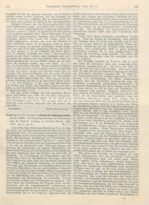 297-300 [Rezension] Seeberg, Reinhold, Lehrbuch der Dogmengeschichte. 2. Hälfte: Die Dogmengeschichte des Mittelalters und der Neuzeit