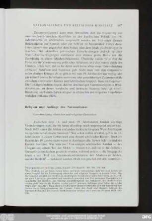 Verschmelzung ethnischer und religiöser Identitäten
