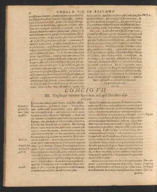 Concio VII.