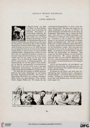 Rudolf Wilkes Nachlass