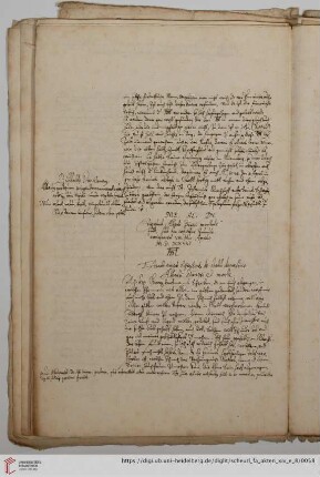 Extract eines Schreibens und Henricus Pantaleon