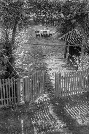 Garten, Damnatz/Elbe, Wendland, BRD, 1982