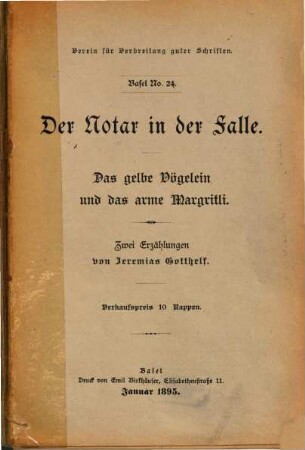 Der Notar in der Falle