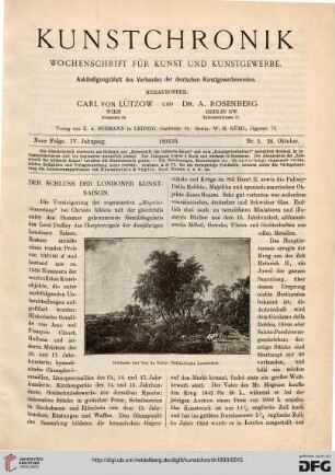 Heft 2 (20. Oktober 1892)