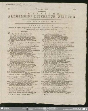 Jenaische Allgemeine Literatur-Zeitung, Nr. 293, vom 23.12.1811, Jena1