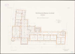 Amtsgericht, Berlin-Weißensee: Grundriss 2. Obergeschoss 1:100