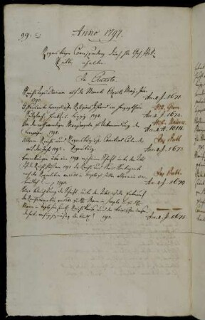 Regensburger Correspondenz durch Hhn Geh. JstzR. Pütter erhalten.