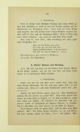 8. Moses' Geburt und Rettung