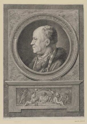Bildnis des Christian Wilh Ernst Dietrich