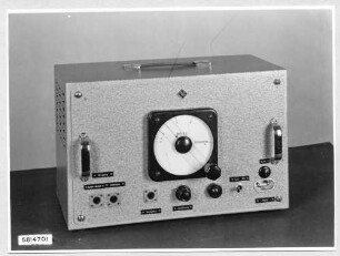 Schärfenprüfgerät, Foto 1958