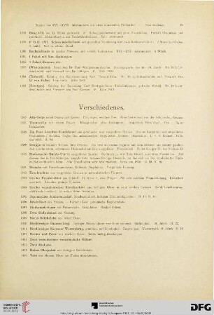 Verschiedenes (Nr. 1386-1406)