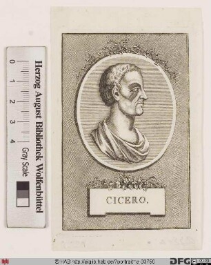 Bildnis Marcus Tullius Cicero