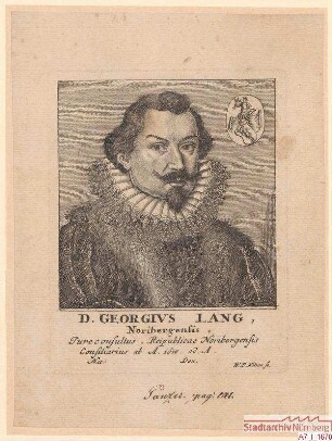 Dr. Georg Lang, Nürnberger, Ratskonsulent