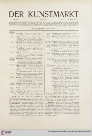 $ Nr. 15 (10. Januar 1913)