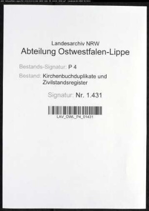 Kirchenbuchduplikat der katholischen Gemeinde Hemer (GHT 1853-1854). (Gemeinde: Hemer, katholische Gemeinde)